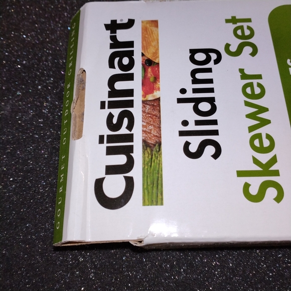 Cuisinart SLIDING DOUBLE SKEWER Keeps Food Steady PACK (SET OF 4) - Picture 6 of 8